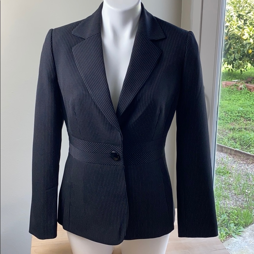 Petite Pin Stripe Blazer